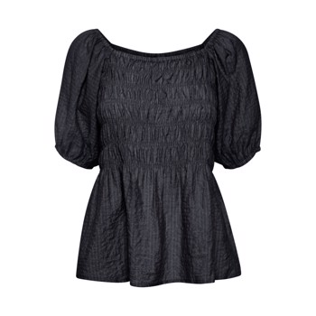 CULTURE MONICA BLOUSE - BLACK